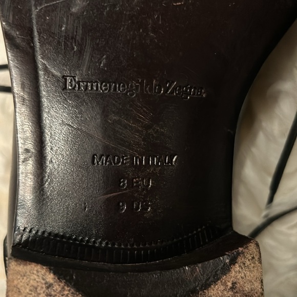 Ermenegildo Zenga Men’s Black dress shoes - Picture 4 of 6